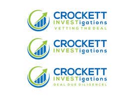 #1646 para Logo for Crockett Investigations de khalidazizoffici