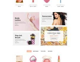 arabewp01 tarafından Build me the best web design for my skincare brand and help me sell my products and also market it better for me için no 8