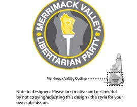 Ajala77 tarafından Need a logo for the Merrimack Valley Libertarian Party için no 20