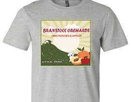 #107 cho Branstool Orchards Vintage Fruit Crate Tee Shirt Design bởi BlackRaisin