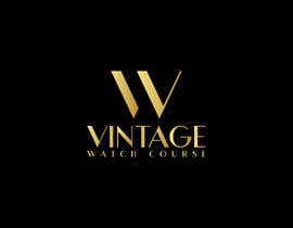 #52 for Logo for course on vintage watches by mozibulhoque666