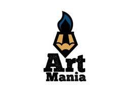 #35 untuk Logo for a drawing &amp; painting school named Art Mania oleh dmonasterios