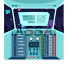 Bài tham dự #10 về Graphic Design cho cuộc thi Create a 2D image of a spaceship cockpit