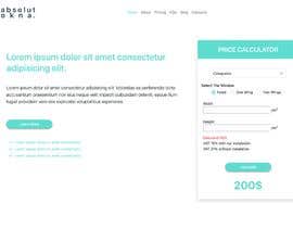 nº 19 pour Web page with price calculator for selling plastic windows par WalaaAyyad 