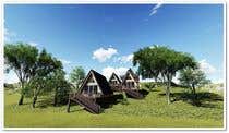 3D Modelling Entri Peraduan #74 for Architecture design for a A-Frame house on a mountain