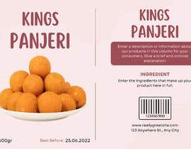 #5 pёr Design Printable Label / Sticker for a Food Product nga MBCHANCES