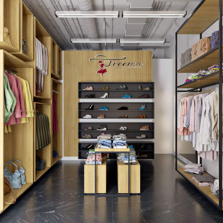 Penyertaan Peraduan #36 untuk                                                 Clothes & Fashion Store Design By Sketchup
                                            