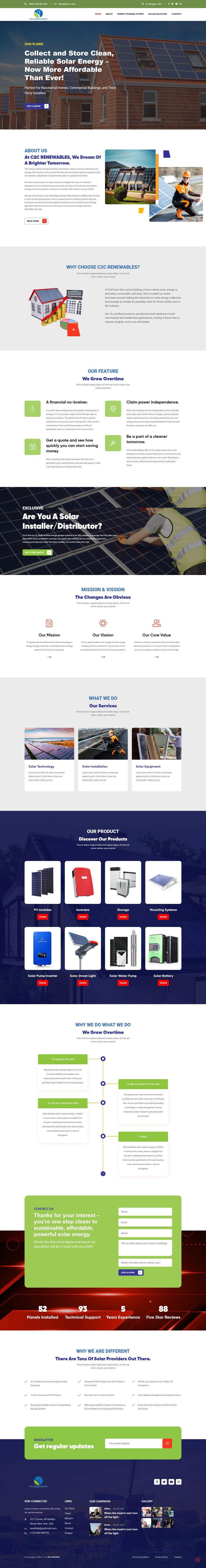 Contest Entry #23 for                                                 Renewable energy Website
                                            