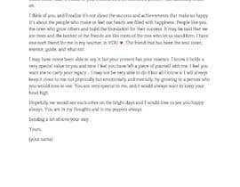 #25 para A casual letter to my teacher por sajidakhalid91