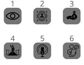 #4 для I need someone to design 6 square Icons от MBCHANCES