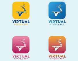 #157 cho Logo design for virtual kitchen app bởi Bishowjit25