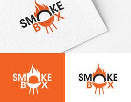 murugeshdecign tarafından Design a logo for a smoked bbq food brand called Smoke Box için no 585