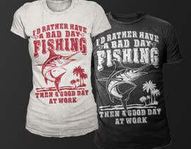 #246 for Outdoor fishing / camping T shirt design. by Exer1976