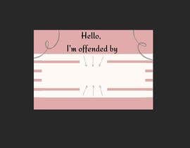 #80 for Offended Name Tag by makull