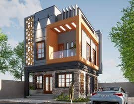Nro 22 kilpailuun Create an Home elevation from a 2D plan käyttäjältä abdolshahisaba