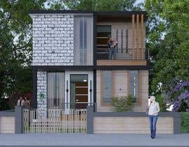 #19 for Create an Home elevation from a 2D plan af Massinissa87