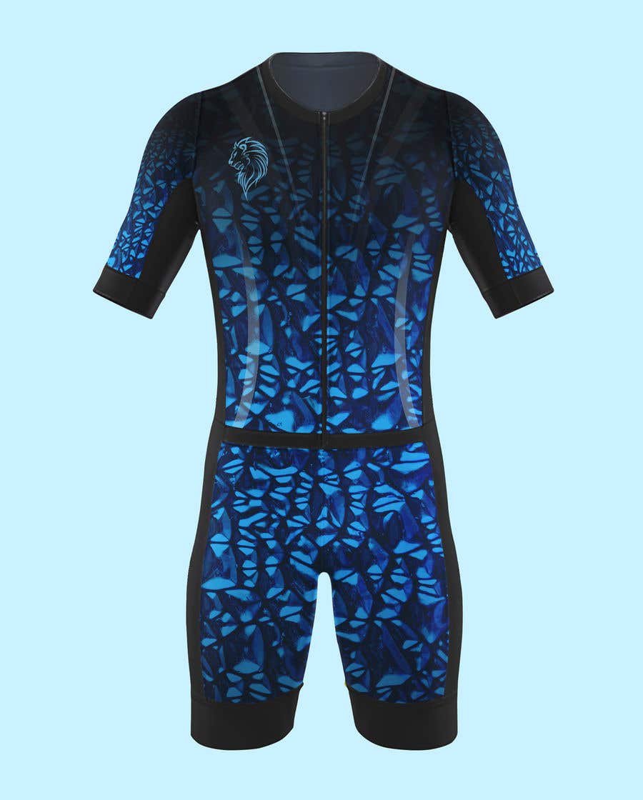 Proposition n°5 du concours                                                 Triathlon race suit design
                                            