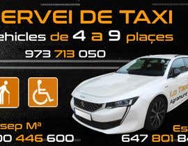 #166 для Crear Tarjeta de empresa de Taxi от AkS0409