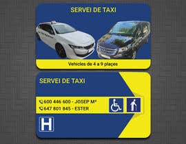 #162 для Crear Tarjeta de empresa de Taxi от expectsign