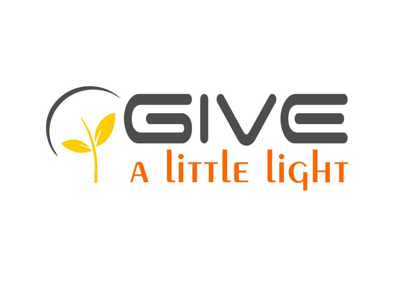 Penyertaan Peraduan #44 untuk                                                 Design a Logo for - Give a little light
                                            