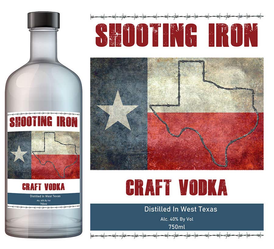 Participación en el concurso Nro.173 para                                                 West Texas Craft Vodka
                                            