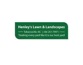 #313 dla Logo Creation for Henley&#039;s Lawn &amp; Landscapes przez CreativeDesignA1