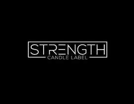 #76 for Strength Candle Label by nasrinrzit
