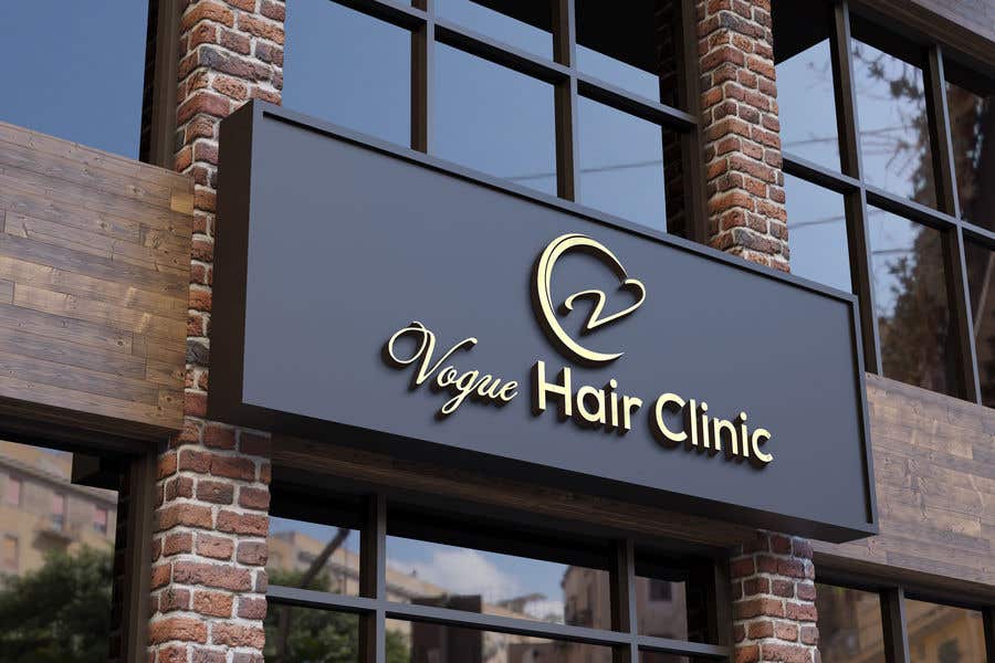 Penyertaan Peraduan #459 untuk                                                 Logo for Hair Clinic
                                            