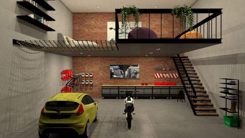 
                                                                                                                        Proposition n°                                            5
                                         du concours                                             Design a colored 3D rendering and an illustrated floorplan of a luxurious car storage garage
                                        