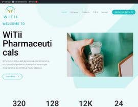 #30 untuk Build 3-4 page website for a pharmaceutical start-up company. Website should look very professional without any bright colors. Color theme has to align with the logo. - 03/08/2022 14:46 EDT oleh DeveloperWalid01