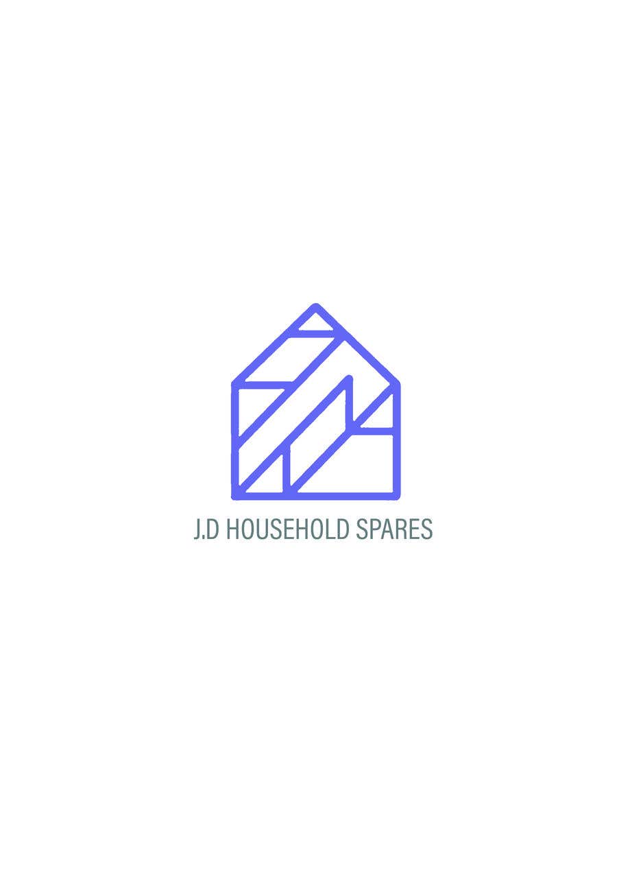 Bài tham dự cuộc thi #12 cho                                                 Create logo for a company called "J.D HOUSEHOLD SPARES"
                                            