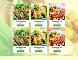 nº 2 pour Design a Website Mockup for A Health Food Shop par aryamaity 