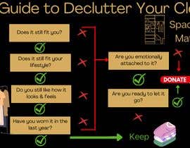 #33 สำหรับ Design an Infographic on &quot;Decluttering Your Clothes Closet&quot; โดย MeetDeol