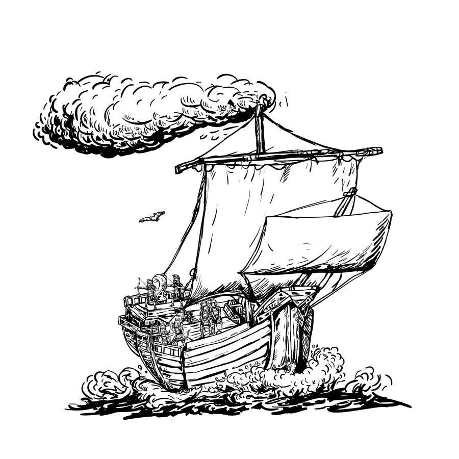
                                                                                                                        Конкурсная заявка №                                            55
                                         для                                             Black and white drawing or sketch of sailing ship on sea
                                        