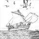 
                                                                                                                                    Миниатюра конкурсной заявки №                                                56
                                             для                                                 Black and white drawing or sketch of sailing ship on sea
                                            
