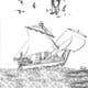 
                                                                                                                                    Миниатюра конкурсной заявки №                                                59
                                             для                                                 Black and white drawing or sketch of sailing ship on sea
                                            