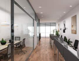 #8 untuk No variation required. Office space interior design, 3D floor plan and rendering. oleh AeArts