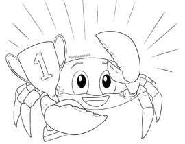 Nro 76 kilpailuun CUSTOM MADE - Whiteboard style cartoon crab - More work will be available later for the winner käyttäjältä Ponybreakout