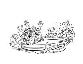 #76 untuk Looking for a funny &amp; fun “logo” for my sprint boat racing team oleh berragzakariae