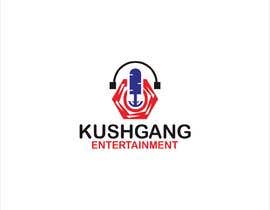 nº 100 pour Logo for Kushgang Entertainment par Kalluto 
