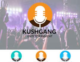 nº 92 pour Logo for Kushgang Entertainment par SHAHANARAKOLI 