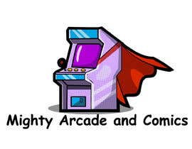 nº 35 pour Logo for Mighty arcade and Comics par Motionoma 