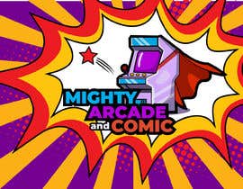 nº 42 pour Logo for Mighty arcade and Comics par Motionoma 
