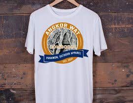Nro 81 kilpailuun Outdoor Clothing T Shirt Design based on Angkor Wat, Cambodia käyttäjältä ritugraph