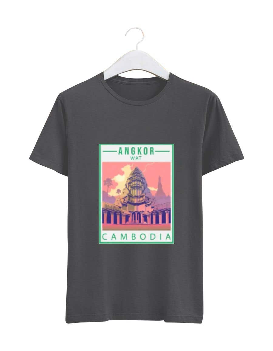 
                                                                                                                        Bài tham dự cuộc thi #                                            73
                                         cho                                             Outdoor Clothing T Shirt Design based on Angkor Wat, Cambodia
                                        