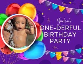 Nro 16 kilpailuun Jaden’s ONEderful Birthday Party! käyttäjältä Rhiasmorry