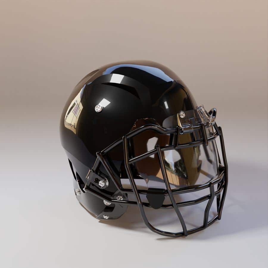 Kilpailutyö #5 kilpailussa                                                 3D Helmet model design
                                            
