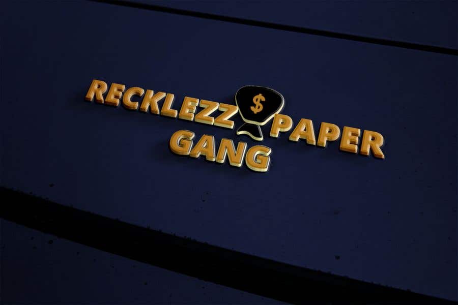 
                                                                                                                        Konkurrenceindlæg #                                            20
                                         for                                             Logo for Recklezz Paper Gang
                                        