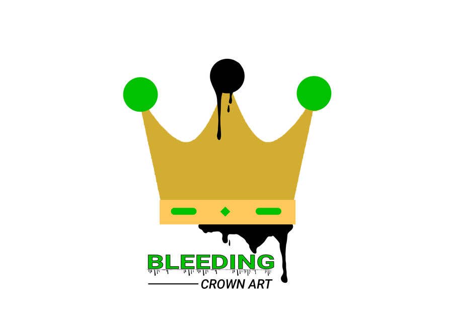 Contest Entry #30 for                                                 Logo for BleedingCrownArt
                                            
