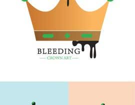 #18 untuk Logo for BleedingCrownArt oleh shabitossain